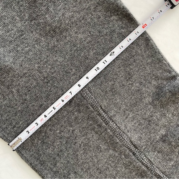 BCBG Max Azria Cashmere wool sweater dress grey heather size small S - Picture 9 of 10